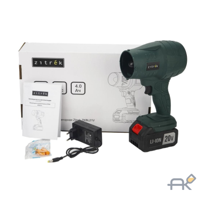 Воздуходувка аккумуляторная 20В. 1АКБ 4.0 А/ч. Zitrek ZKBL21V(085-2044)51401